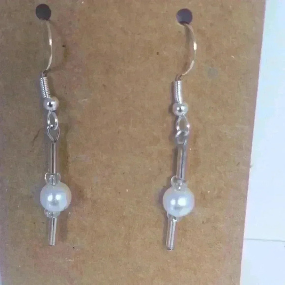 925 handmade beaded earrings - Picture 1 of 3